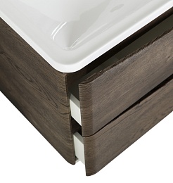 BelBagno Тумба с раковиной Acqua 80 подвесная Rovere Nature Grigio – фотография-6