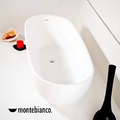 Montebianco Ванна из акрилового камня Izeo – фотография-6