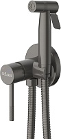 Cezares Гигиенический душ Relax RELAX-DIF-GM со встраиваемым смесителем оружейная сталь