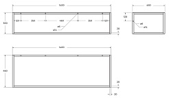 BelBagno Консоль Etna-Kraft 140 чёрная матовая – фотография-3