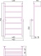 Стилье Полотенцесушитель Универсал-54 800х400 – фотография-4