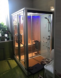 Frank Душевая кабина F914 L с сауной – фотография-4