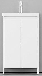 Velvex Мебель для ванной Klaufs 50 напольная белая – фотография-2