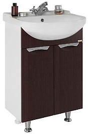 Водолей Тумба с раковиной Лира 55 венге – фотография-1