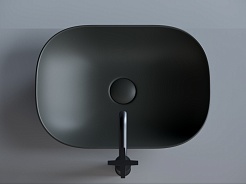 Ceramicanova Мебельная раковина Element 46 CN6009MDH тёмный антрацит матовый – фотография-2