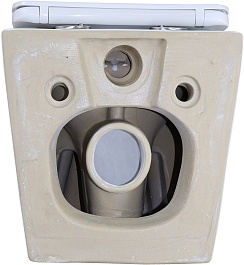 Azario Унитаз подвесной Hugo AZ-3103 безободковый белый – фотография-14