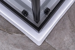 Niagara Душевой уголок Nova 100x80 NG-6681-08 Black – фотография-7