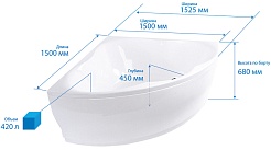 Triton Акриловая ванна Лилия – фотография-5