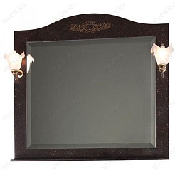 Водолей Мебель для ванной "Верди 120" коричневая – фотография-3