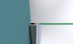 BelBagno Душевая дверь в нишу 90/195 KRAFT-B-12-60/30-C-Cr-L – фотография-5