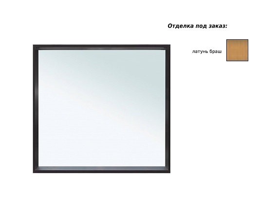 Allen Brau Зеркало Reality 60 1.32016.02 серебро браш – картинка-3