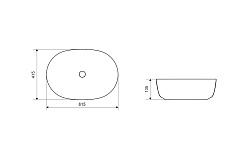 Excellent Раковина Jima 60 – фотография-2