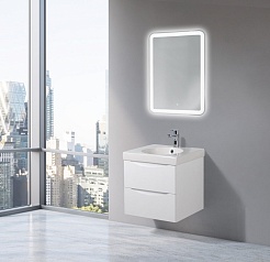 BelBagno Мебель для ванной FLY 600 Bianco Lucido – фотография-3