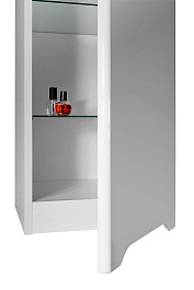 Dreja Верхний пенал для ванной "QL 35" белый – фотография-4