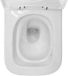 Azario Унитаз подвесной Cascad AZ-2303-A безободковый белый – фотография-13