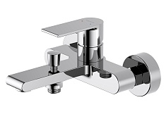 Aquatek Смеситель для ванны с душем Лира AQ1440CR хром