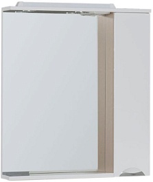 Aquanet Зеркальный шкаф "Гретта 75" светлый дуб – фотография-1