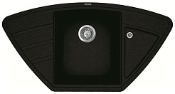 Florentina Мойка гранитная Липси 980С угловая антрацит – фотография-1