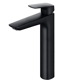 Aquatek Смеситель для раковины Вега AQ1004MB матовый черный – фотография-1