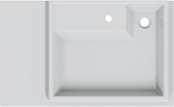 СанТа Раковина под стиральную машину Юпитер 80x50 R белая – фотография-1