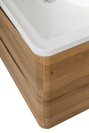 BelBagno Тумба с раковиной Acqua 80 подвесная Rovere Rustico – фотография-6