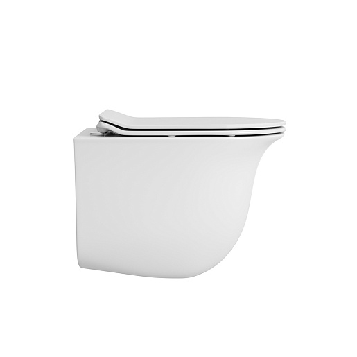 Owl 1975 Унитаз безободковый Eter Cirkel-H с сиденьем DP микролифт – картинка-7