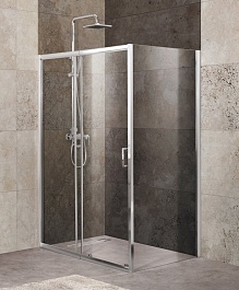 BelBagno Душевой уголок Unique 115/90 UNIQUE-AH-1-100/115-90-C-Cr – фотография-1