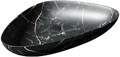 Teymi Раковина накладная Ellie 60 T50599 черный мрамор – фотография-1