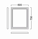Kerama Marazzi Мебель для ванной Pompei 60, 3 ящика, черная – картинка-10
