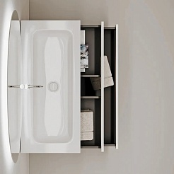 Sancos Мебель для ванной Folk 100 bianco – фотография-6