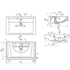 Alvaro Banos Мебель для ванной Valencia máximo 80, зеркало Viento – фотография-9