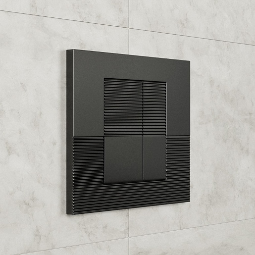 Grossman Клавиша смыва Pragma 800.T1.03.210.210 черная матовая – фотография-2