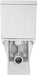 Azario Унитаз-компакт Mons AZ-76004 безободковый с бачком с сиденьем микролифт белый – фотография-9