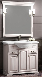 Opadiris Мебель для ванной Риспекто 95 Weiss – фотография-1