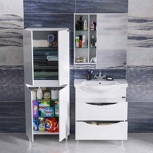 СанТа Тумба с раковиной Сатурн 75 напольная – картинка-3