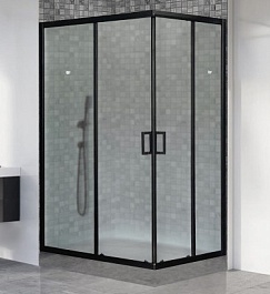 Royal Bath Душевой уголок 100/90 HPD RB9100HPD-C-BL – фотография-1