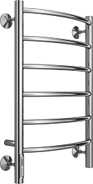 Terminus Полотенцесушитель электрический Классик П6 400x650 левый хром – фотография-2