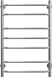 Aringa Полотенцесушитель электрический Бонди 80x50 AR03020CH хром – фотография-1