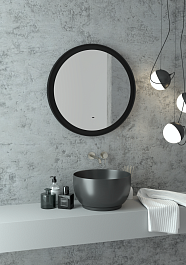 Continent Зеркало Planet Black Led 700 – фотография-8