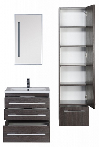 Aquanet Тумба подкатная "Нота 75" венге – фотография-14