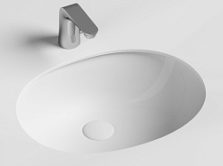 Ceramicanova Мебельная раковина Element 56 CN6043 белая – фотография-1