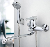 Frap Смеситель для ванны H01 F2201 хром