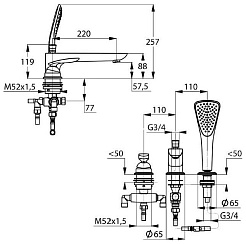 Kludi Смеситель "Balance 524470575" – фотография-2