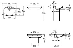 Roca Раковина "Dama Senso" 327512000 – фотография-8