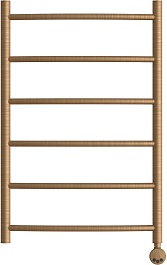 Point Полотенцесушитель электрический Афина П6 500x800 PN04158BRE бронза – фотография-2