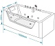 Grossman Акриловая ванна GR-15085-1 150x85 с гидромассажем – картинка-14