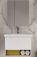 Dreja Мебель для ванной Perfecto 60 подвесная белая/дуб эврика