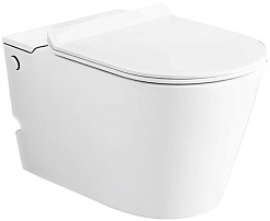 Ceruttispa Унитаз подвесной Argentera Aria CT10590 импульсный белый – фотография-1