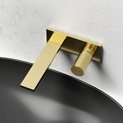 Sancos Смеситель для раковины Nexus брашированное золото PVD покрытие SC9013BG – фотография-4