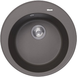 Florentina Мойка кухонная Никосия 510 серый шелк – фотография-1